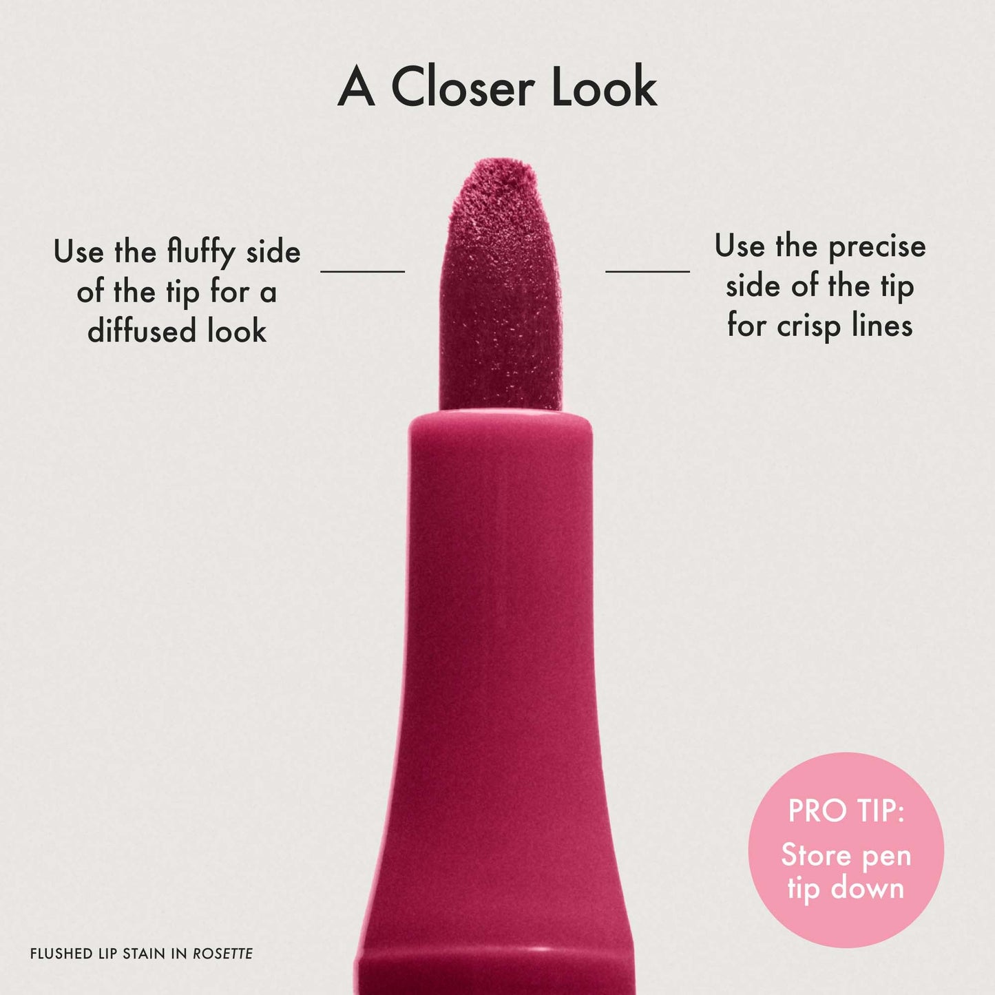 Flushed Lip Stain Slipper